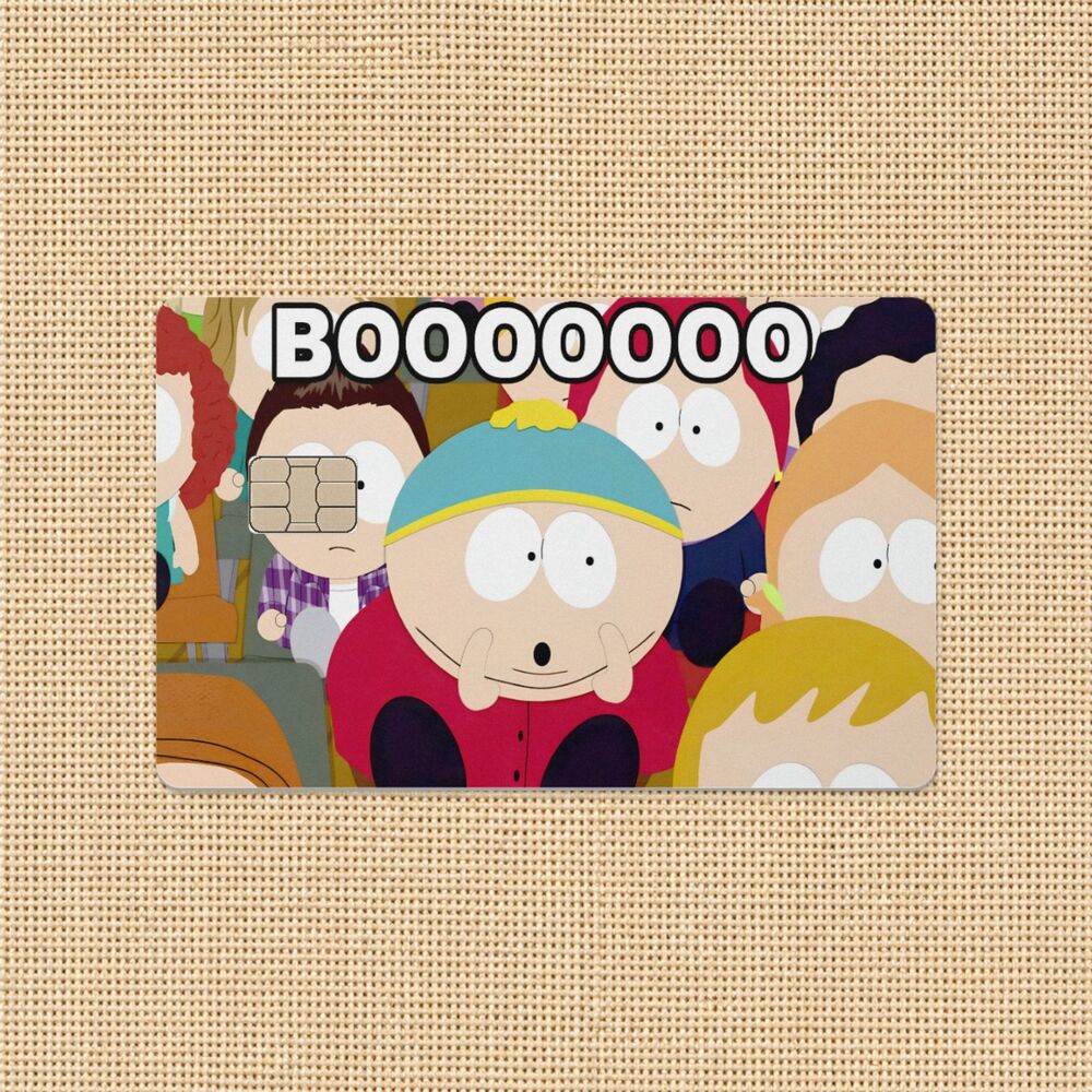 South Park Cartman Credit Card Skins Waterproof Premium Vinyl Bank Card Decal